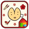 FortuneCookie Girl dodol theme icon