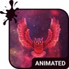 Space Owl Animated Keyboard + icon