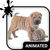 Icono de Cute Puppies Animated Keyboard + Live Wallpaper