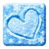 Draw on snow icon