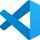 Ícone de Visual Studio Code