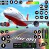 Airplane real flight sim 3D icon