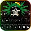 Weed Reggae Skull Keyboard Bac icon