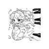 ไอคอน Mermaids Coloring