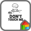 dont touch me dodol theme icon