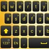 Icône Black and yellow keyboard