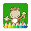 Jungle Animals Coloring Book icon