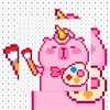 Icono de Pixel Number Cute Art