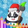 Busy Kids - Xmas coloring book icon
