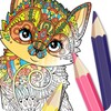 Cat Coloring Pages for Adults icon