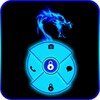 Blue Neon Dragon icon