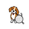 Dog Pixel Art Paint by Numbers icon