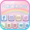 Rainbow, Icon Themes, Live Wal icon