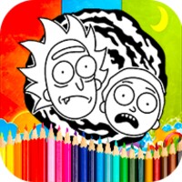 Coloring Rick And Morty Games android app icon