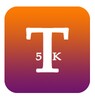 Text 5K icon