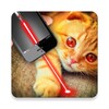 Real laser for cat joke icon