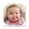 Cute babies stickers icon