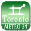 Pictogramă Toronto metro map for Metro24