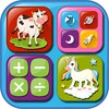 Educational brain games for 3- icon