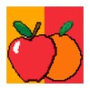 Adding apples and oranges icon