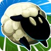 Sheep + Road = Danger icon