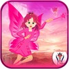 Pink princess icon