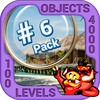 Pack 6 - 10 in 1 Hidden Object icon