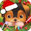 ไอคอน Christmas Pets Nail Salon