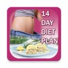 14 day diet plan icon