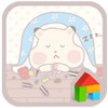 milk (happy sleep) dodol theme icon