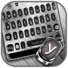 Icon von Metallic Silver Keyboard Backg