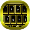 Yellow Neon Keyboard GO icon
