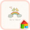 love cloud dodol theme icon