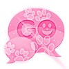 ไอคอน Pink 2 GO SMS PRO Theme