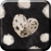 أيقونة FUR HEART -BLACK-