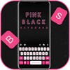 Pink Black Chat Keyboard Theme icon