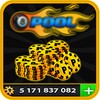 8 Ball Pool Free Rewards cashs and coins icon