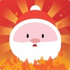 Santa on Fire icon