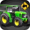 Tractor Farm Cargo Parking icon