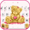 ไอคอน Lovely Ragged Bear Keyboard Th