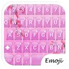 Emoji Keyboard Glass Pink Flow icon