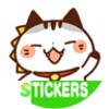 Ikon Cat Kaiju Stickers