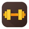 Personal trainer gym fitness icon