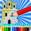 Paint Castles Coloring icon