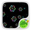 Neon Flowers Keyboard simgesi