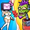 أيقونة Merge War: Robot vs Zombie