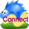 Mountain trip logger connect icon