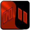 Icona di Wicked Red Orange Icon Pack