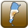 Map of Argentina icon