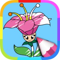 Flower Coloring Pages android app icon